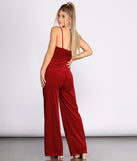 Cowl Neck Velvet Jumpsuit for 2022 festival outfits, festival dress, outfits for raves, concert outfits, and/or club outfits