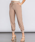 Casual Chic High Rise Joggers for 2022 festival outfits, festival dress, outfits for raves, concert outfits, and/or club outfits