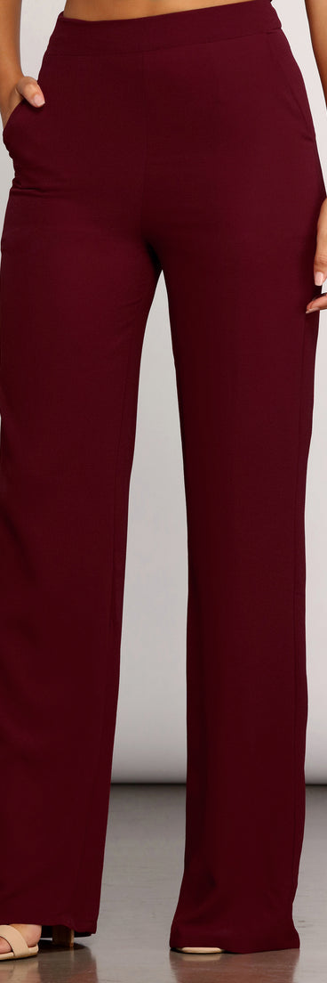 You’ll look stunning in the Start A Conversation Flared Pants when paired with its matching separate to create a glam clothing set perfect for a New Year’s Eve Party Outfit or Holiday Outfit for any event!