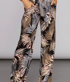 You’ll look stunning in the Life Under A Palm Tree Pants when paired with its matching separate to create a glam clothing set perfect for a New Year’s Eve Party Outfit or Holiday Outfit for any event!