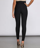 On High Tie Waist Pants