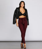 Tres Chic Tapered Pants