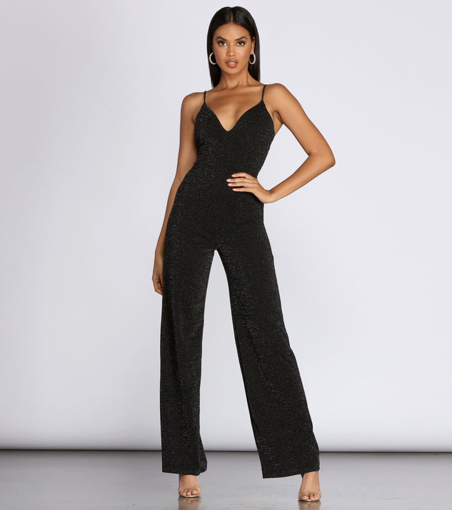 Strappy And Stylish Jumpsuit will help you dress the part in stylish holiday party attire, an outfit for a New Year’s Eve party, & dressy or cocktail attire for any event.