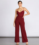 Ruched Bust Jumpsuit will help you dress the part in stylish holiday party attire, an outfit for a New Year’s Eve party, & dressy or cocktail attire for any event.
