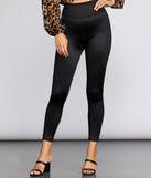 Sleek In Satin Liquid Leggings