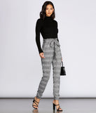 Keep It In Check Paper Bag Joggers for 2022 festival outfits, festival dress, outfits for raves, concert outfits, and/or club outfits