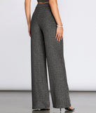 You’ll look stunning in the Bring The Drama Wide Leg Pants when paired with its matching separate to create a glam clothing set perfect for parties, date nights, concert outfits, back-to-school attire, or for any summer event!