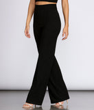 You’ll look stunning in the Shimmer High Waist Pants when paired with its matching separate to create a glam clothing set perfect for a New Year’s Eve Party Outfit or Holiday Outfit for any event!