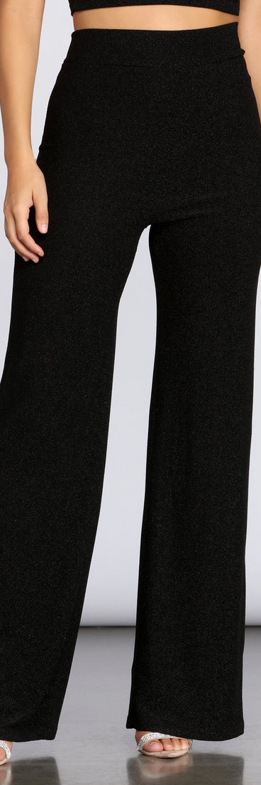 Shimmer High Waist Pants