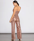 Sweetheart In A Sequin Jumpsuit for 2022 festival outfits, festival dress, outfits for raves, concert outfits, and/or club outfits