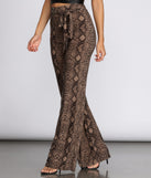 Sassy Stunner Snake Print Pants for 2022 festival outfits, festival dress, outfits for raves, concert outfits, and/or club outfits