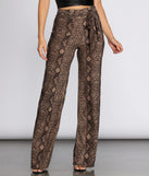 Sassy Stunner Snake Print Pants for 2022 festival outfits, festival dress, outfits for raves, concert outfits, and/or club outfits