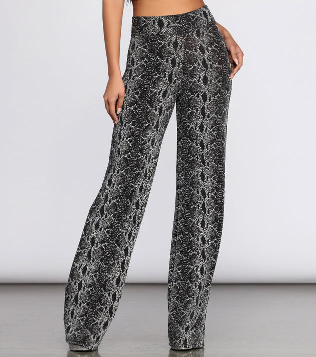 Glitter Snake Print Pants for 2022 festival outfits, festival dress, outfits for raves, concert outfits, and/or club outfits