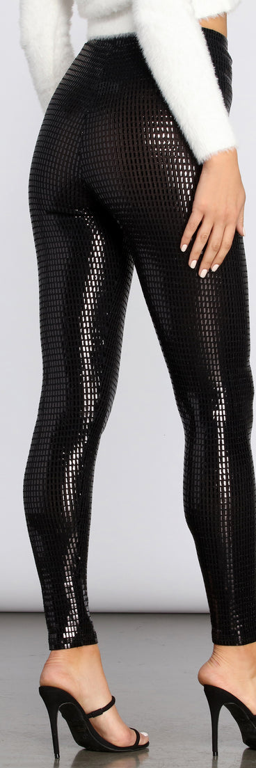 Light Up The Night Sequin Leggings