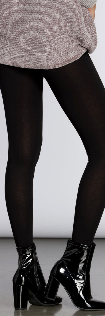 Basic Cotton Leggings provides a stylish start to creating your best summer outfits of the season with on-trend details for 2023!