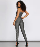 Glitter Daze Jumpsuit provides a stylish start to creating your best summer outfits of the season with on-trend details for 2023!