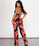 Be Mine Floral Sleeveless Jumpsuit for 2022 festival outfits, festival dress, outfits for raves, concert outfits, and/or club outfits