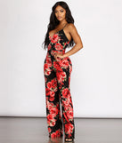 Be Mine Floral Sleeveless Jumpsuit for 2022 festival outfits, festival dress, outfits for raves, concert outfits, and/or club outfits