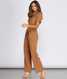 Casually Chic Knit Jumpsuit will help you dress the part in stylish holiday party attire, an outfit for a New Year’s Eve party, & dressy or cocktail attire for any event.