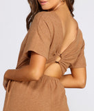 Casually Chic Knit Jumpsuit for 2022 festival outfits, festival dress, outfits for raves, concert outfits, and/or club outfits