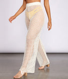 High Waist Wide Leg Crochet Pants is a trendy pick to create 2023 festival outfits, festival dresses, outfits for concerts or raves, and complete your best party outfits!