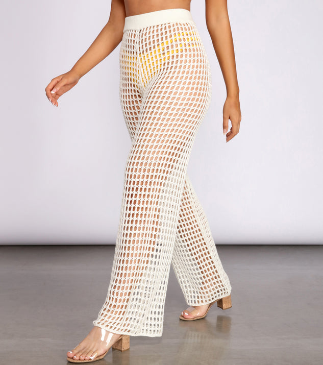 【新品未使用】LiiLU - CROCHET PANTS 2Y Adoni Crochet Pants | Nuuly