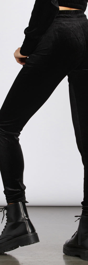 Lounge Around Velour Pants