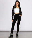 Lounge Around Velour Pants