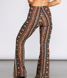 Boho Babe Paisley Striped Flared Pants provides a stylish start to creating your best summer outfits of the season with on-trend details for 2023!
