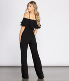 Off The Shoulder Popover Jumpsuit for 2022 festival outfits, festival dress, outfits for raves, concert outfits, and/or club outfits