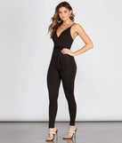Surplice Tie Front Jumpsuit provides a stylish start to creating your best summer outfits of the season with on-trend details for 2023!