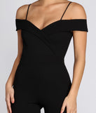 The Whole Package Off Shoulder Jumpsuit for 2022 festival outfits, festival dress, outfits for raves, concert outfits, and/or club outfits