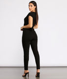Ready To Roll Tie Waist Jumpsuit provides a stylish start to creating your best summer outfits of the season with on-trend details for 2023!