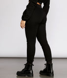 Lace Up High Waist Joggers for 2022 festival outfits, festival dress, outfits for raves, concert outfits, and/or club outfits