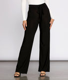 Tie Waist Straight Leg Knit Pants provides a stylish start to creating your best summer outfits of the season with on-trend details for 2023!