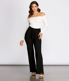 Tie Waist Straight Leg Knit Pants provides a stylish start to creating your best summer outfits of the season with on-trend details for 2023!