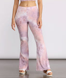 Tie Dye Daze Flare Pants is a trendy pick to create 2023 festival outfits, festival dresses, outfits for concerts or raves, and complete your best party outfits!