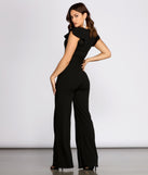 Flutter Me Up Tie Waist Jumpsuit provides a stylish start to creating your best summer outfits of the season with on-trend details for 2023!