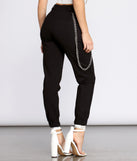 Edgy Chic Ponte Knit Joggers provides a stylish start to creating your best summer outfits of the season with on-trend details for 2023!