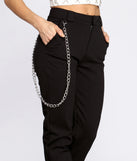 Edgy Chic Ponte Knit Joggers is a trendy pick to create 2023 festival outfits, festival dresses, outfits for concerts or raves, and complete your best party outfits!