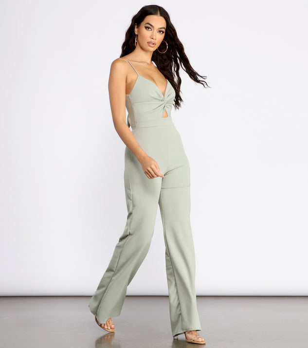 A Twist of Glam Jumpsuit & Windsor
