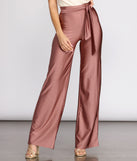 High Rise Tie Waist Straight Leg Pants provides a stylish start to creating your best summer outfits of the season with on-trend details for 2023!