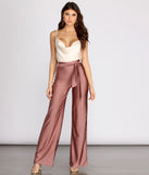 High Rise Tie Waist Straight Leg Pants provides a stylish start to creating your best summer outfits of the season with on-trend details for 2023!