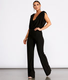 Ready To Slay Jumpsuit will help you dress the part in stylish holiday party attire, an outfit for a New Year’s Eve party, & dressy or cocktail attire for any event.