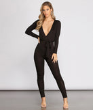 Tied With Class Ribbed Jumpsuit will help you dress the part in stylish holiday party attire, an outfit for a New Year’s Eve party, & dressy or cocktail attire for any event.