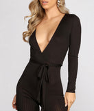 Tied With Class Ribbed Jumpsuit is the perfect Homecoming look pick with on-trend details to make the 2023 HOCO dance your most memorable event yet!