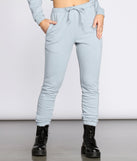 Sunday Funday Lounge Joggers provides a stylish start to creating your best summer outfits of the season with on-trend details for 2023!