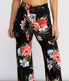 Just Enough Floral High Waist Pants provides a stylish start to creating your best summer outfits of the season with on-trend details for 2023!