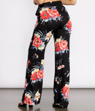 My Vibe Floral High Waist Dress Pants provides a stylish start to creating your best summer outfits of the season with on-trend details for 2023!