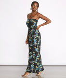 Tropical Floral Sleeveless Wide Leg Jumpsuit provides a stylish start to creating your best summer outfits of the season with on-trend details for 2023!